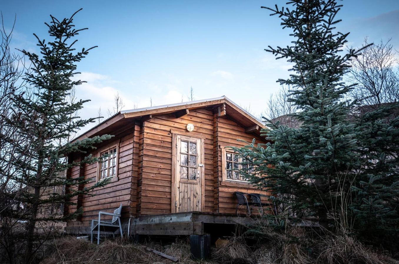 Arngrimslundur Cottages Fludir Exterior foto